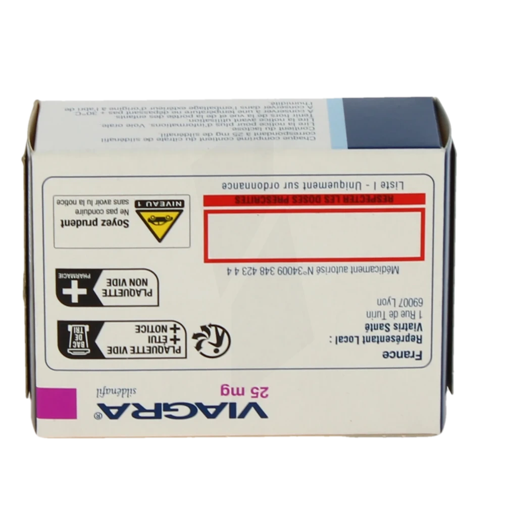 Viagra masculino 25mg