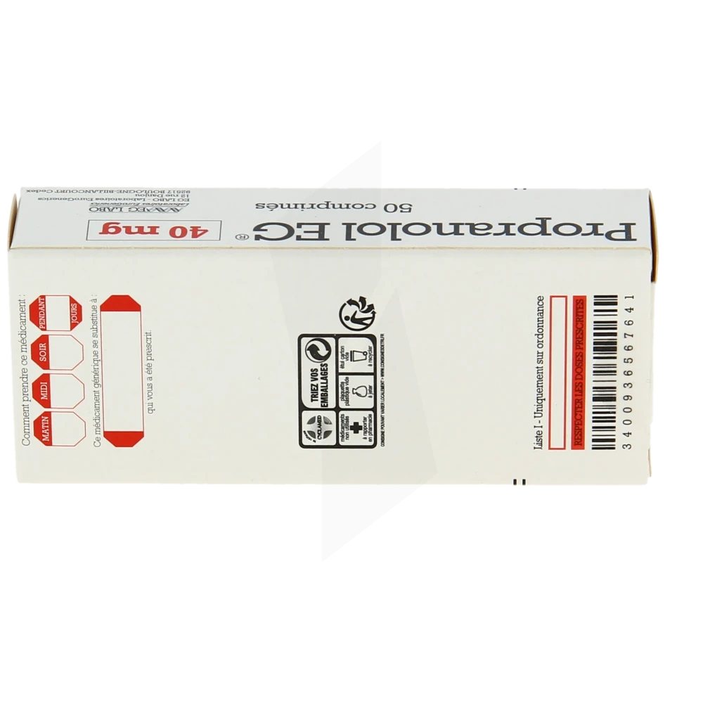 achat propranolol en ligne