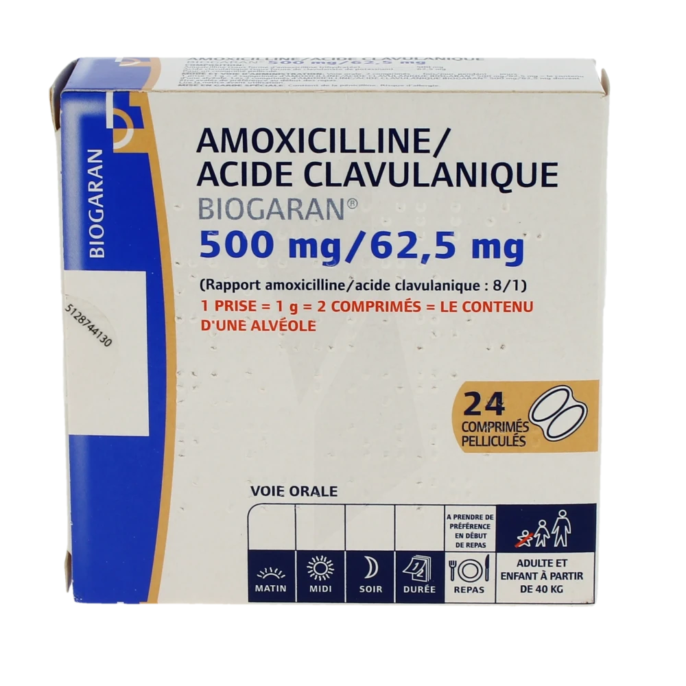 Amoxicilline prix
