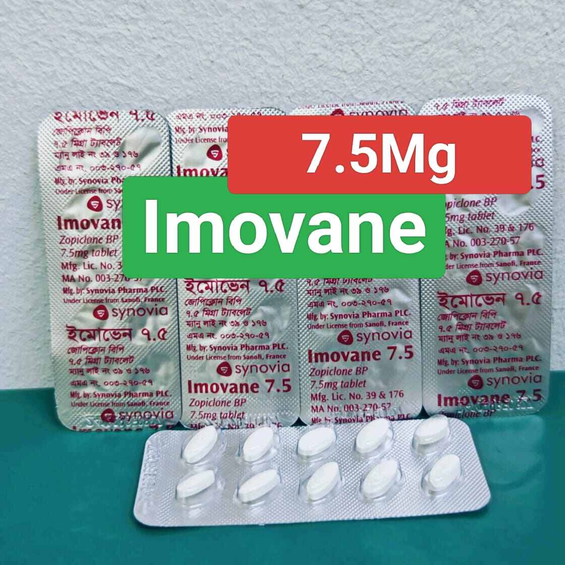 Imovane 7.5 Mg Prix