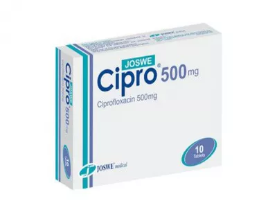 Ciprofloxacin 500 mg 1x2