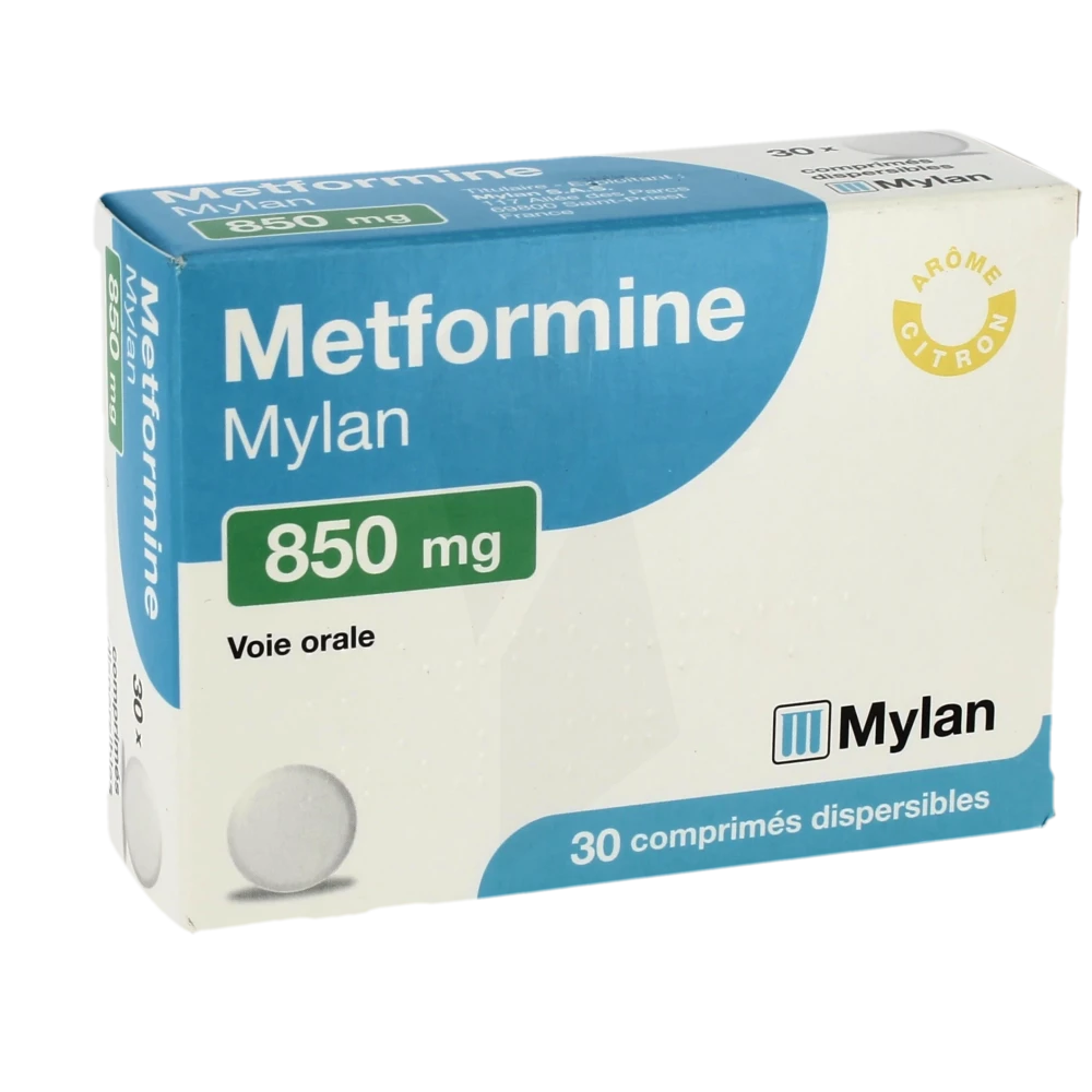 metformine 850 prix