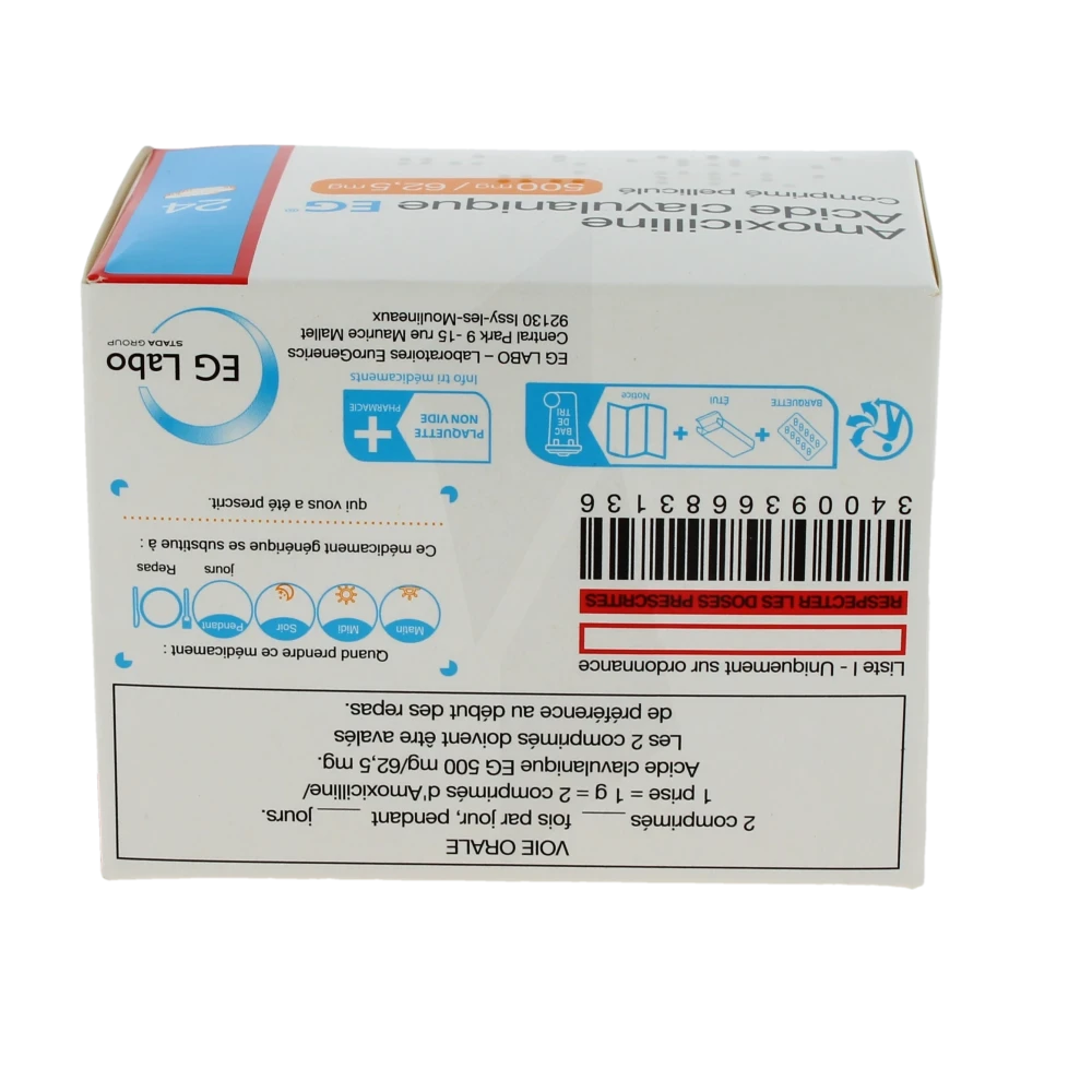 Amoxicilline clavulanique le prix