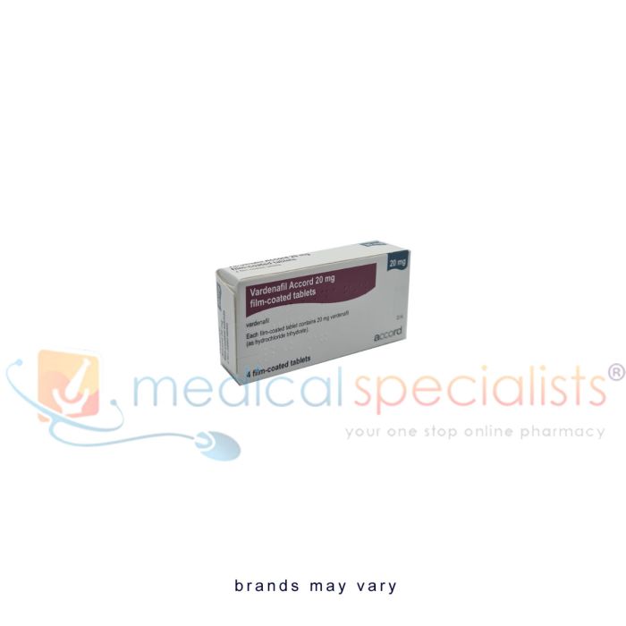 Vardenafil Accord 20 Mg