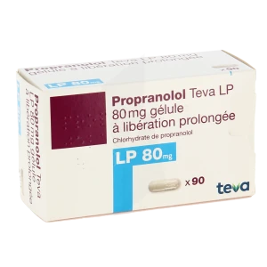 Propranolol Prix France