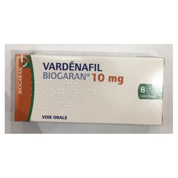 Commander du vardenafil generique