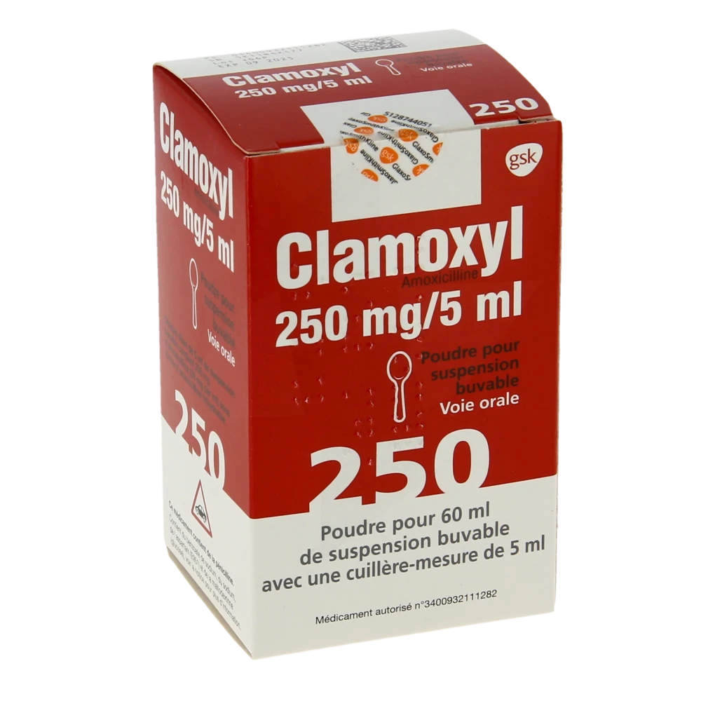 Amoxicilline 250 prix