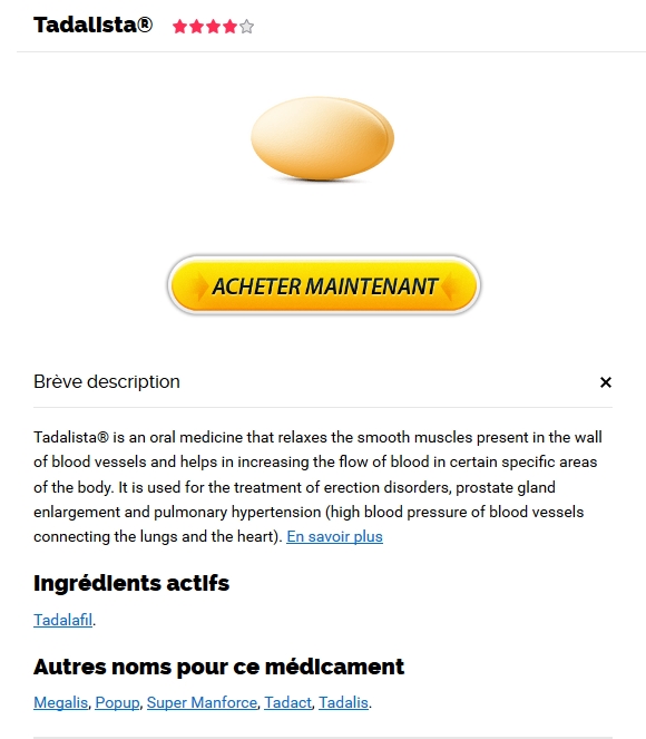 Achat de tadacip