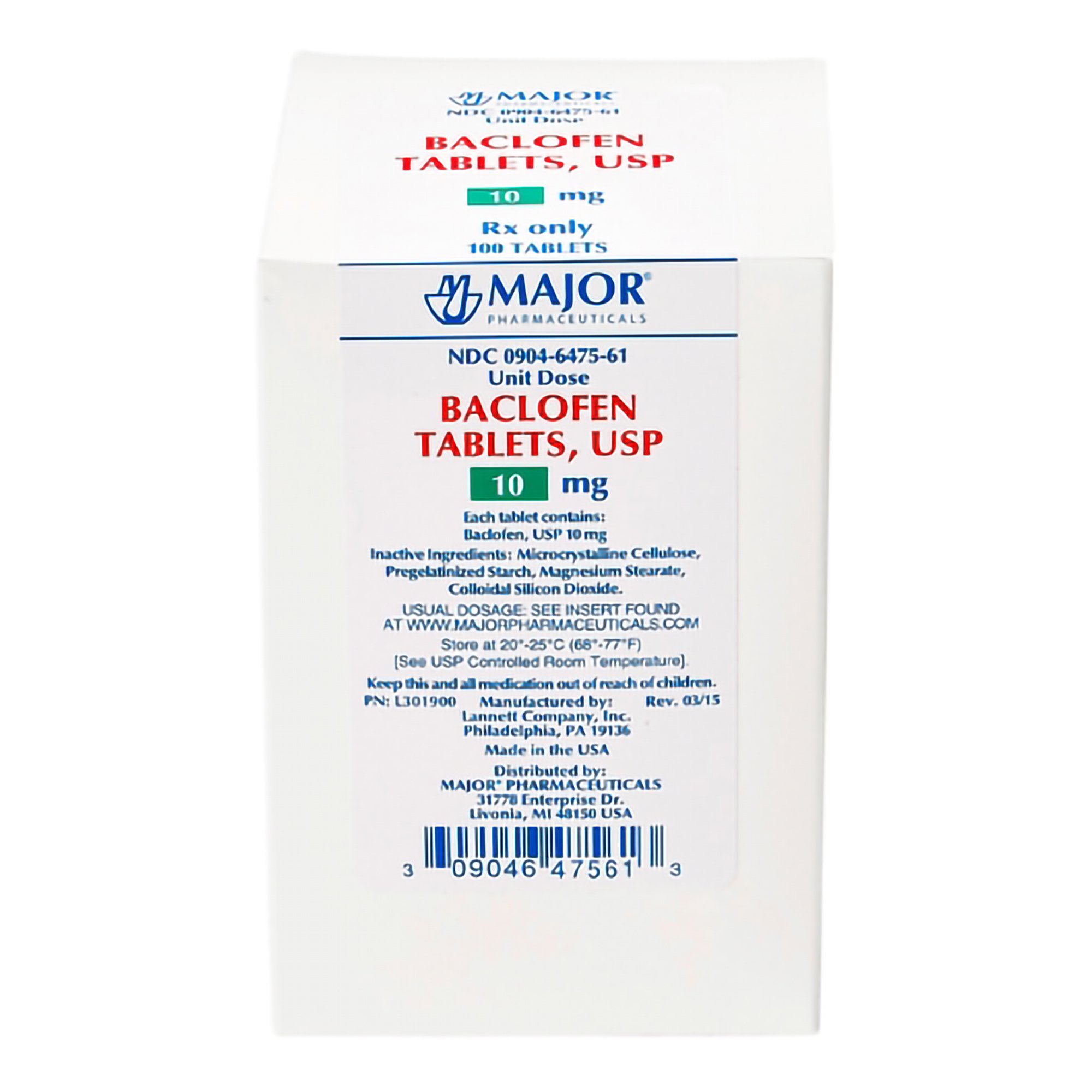 baclofen 10mg