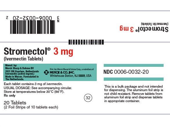 Stromectol 3 mg cpr 20