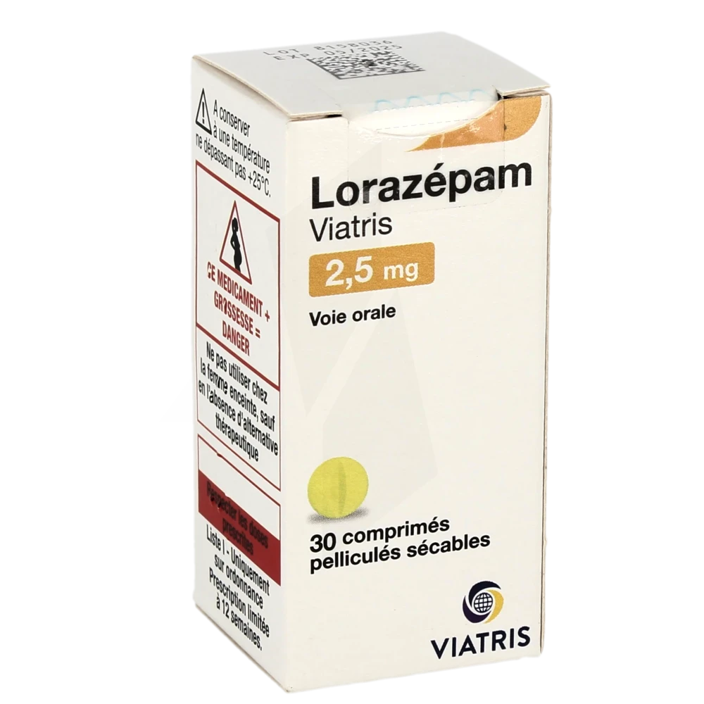 Lorazépam 2mg