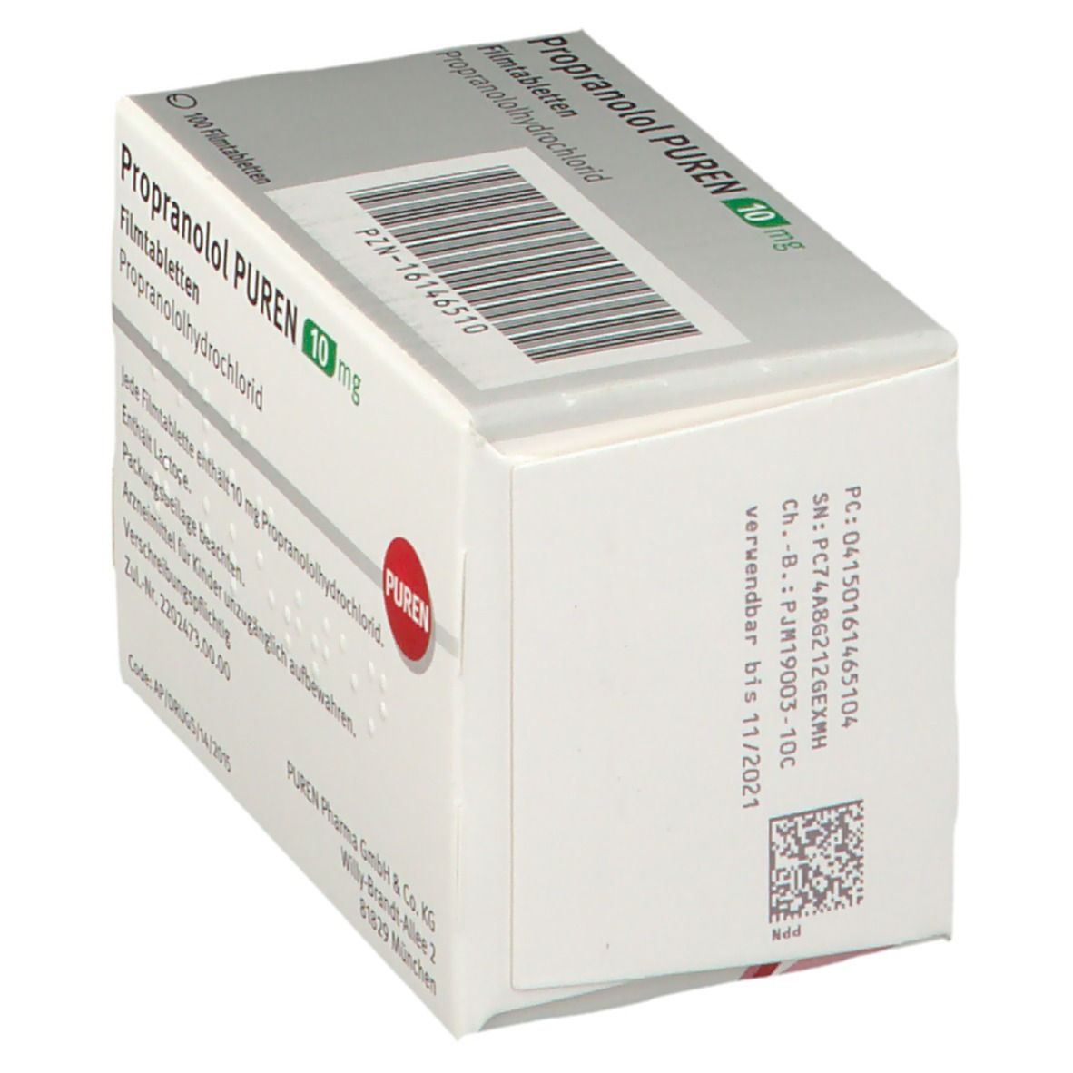 Propranolol 10 mg medex