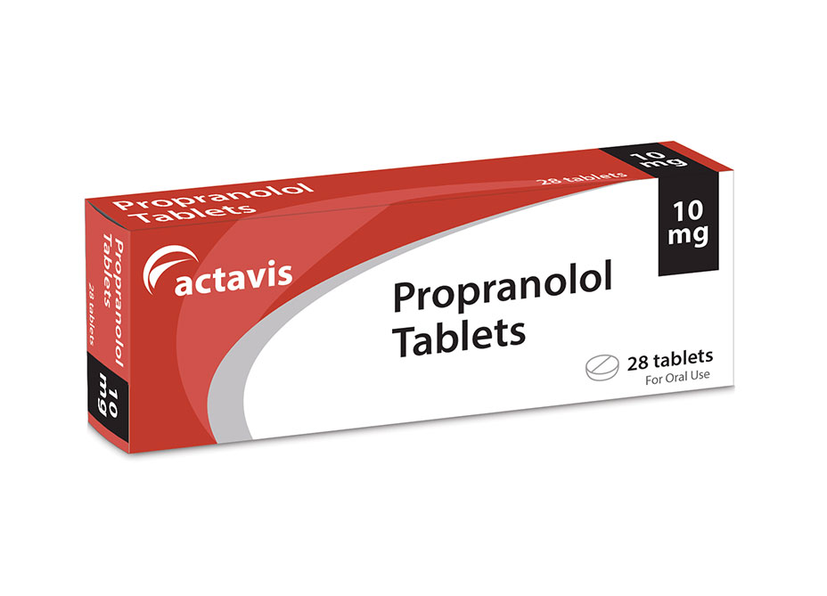 propranolol 10 mg tid