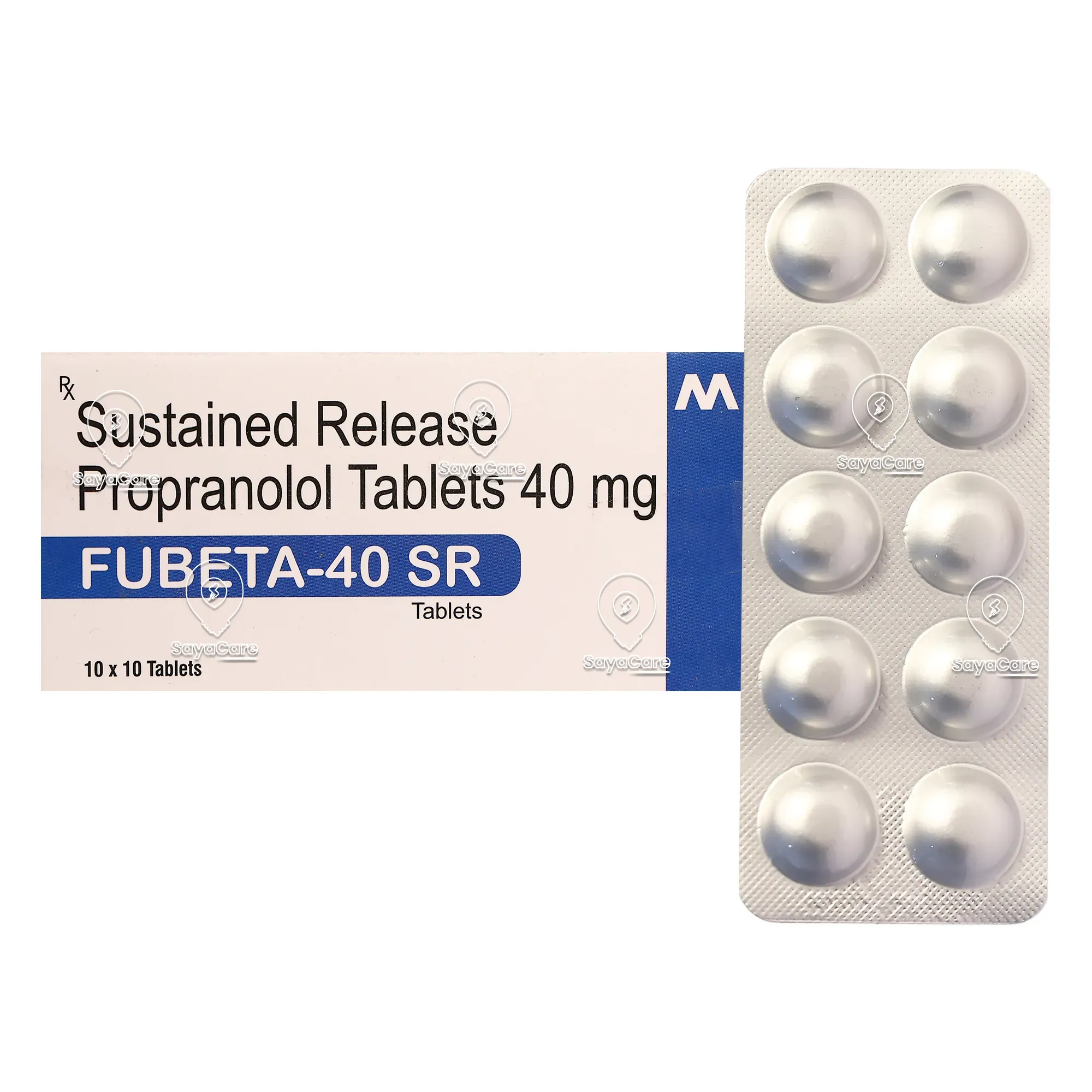 Propranolol 40 mg er