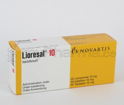 Acheter lioresal en ligne