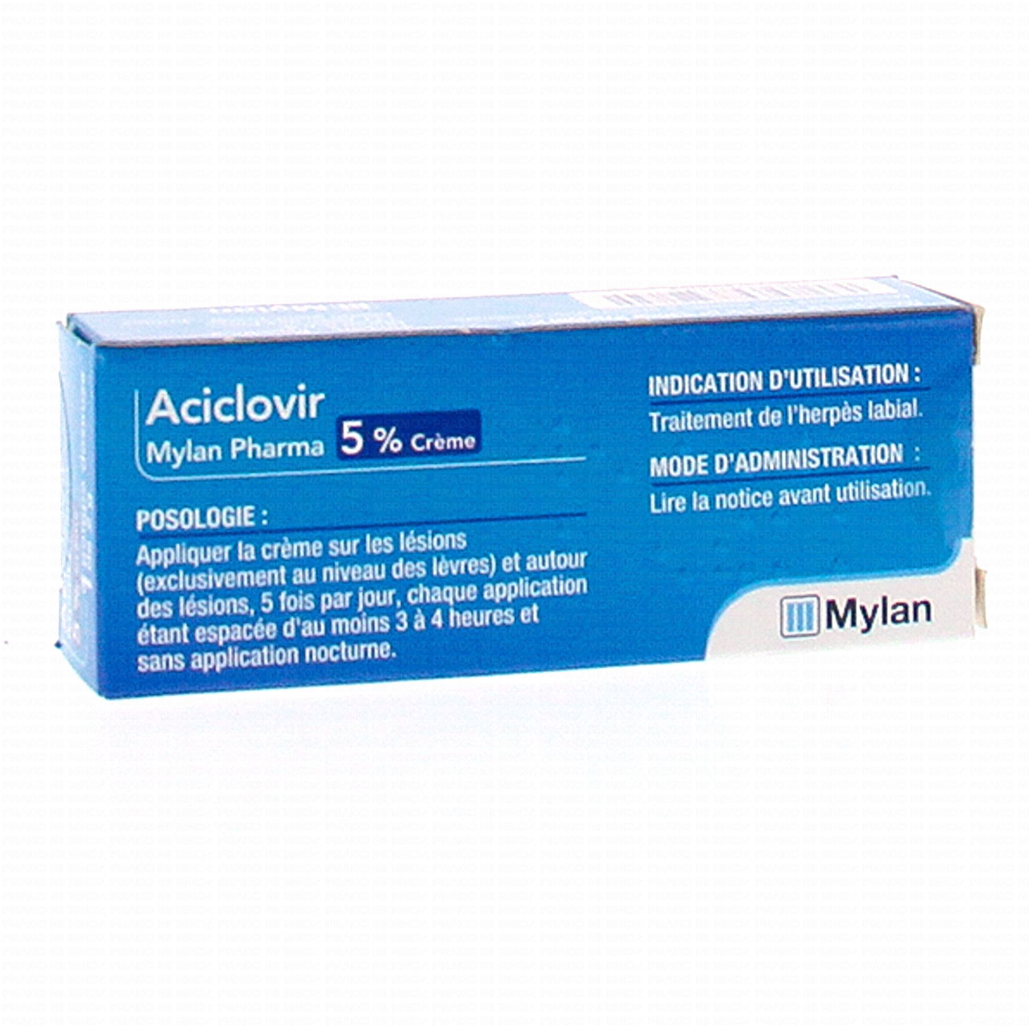 prix de aciclovir