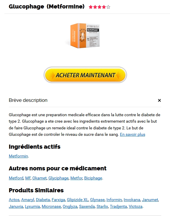 Glucophage Online Acheter