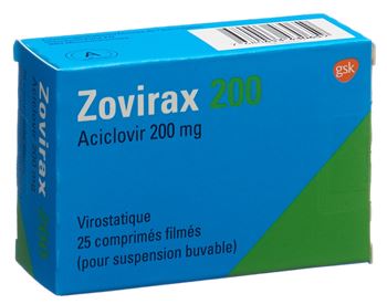 Aciclovir 200mg