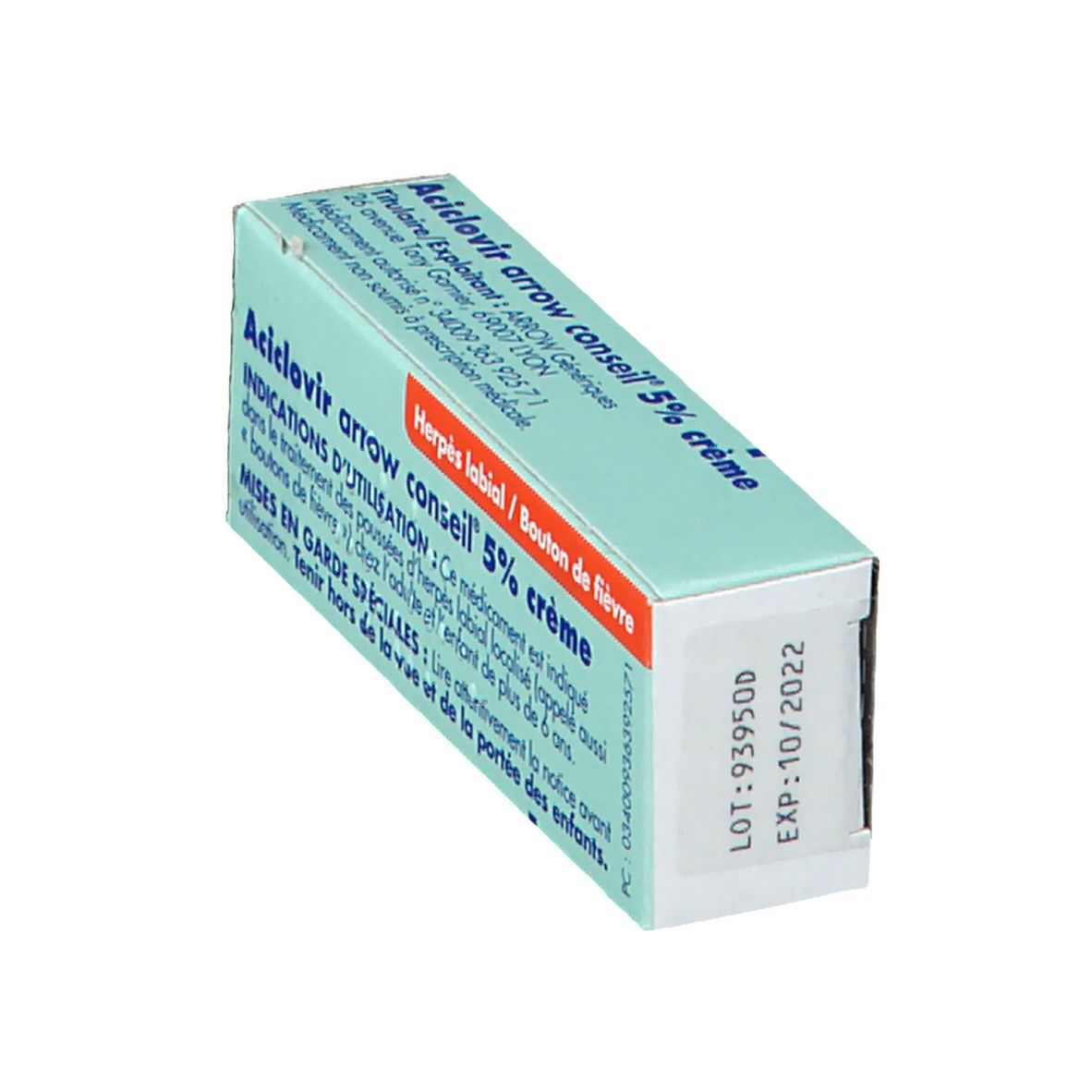Aciclovir Arrow Prix