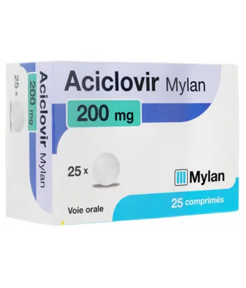 Aciclovir cachet sans ordonnance