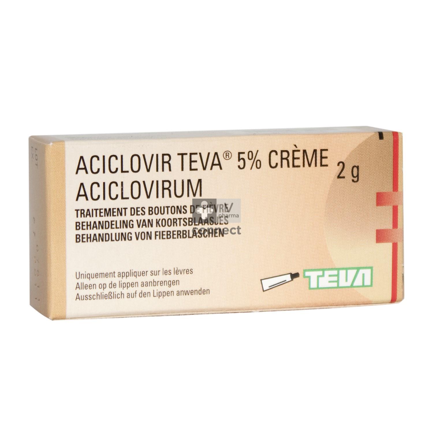 aciclovir pommade prix
