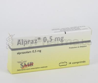 Alprazolam 0 50 prix belgique