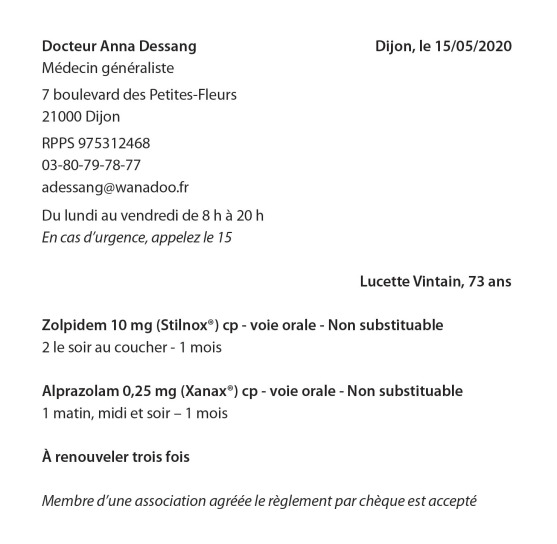 Alprazolam generique de quel médicament