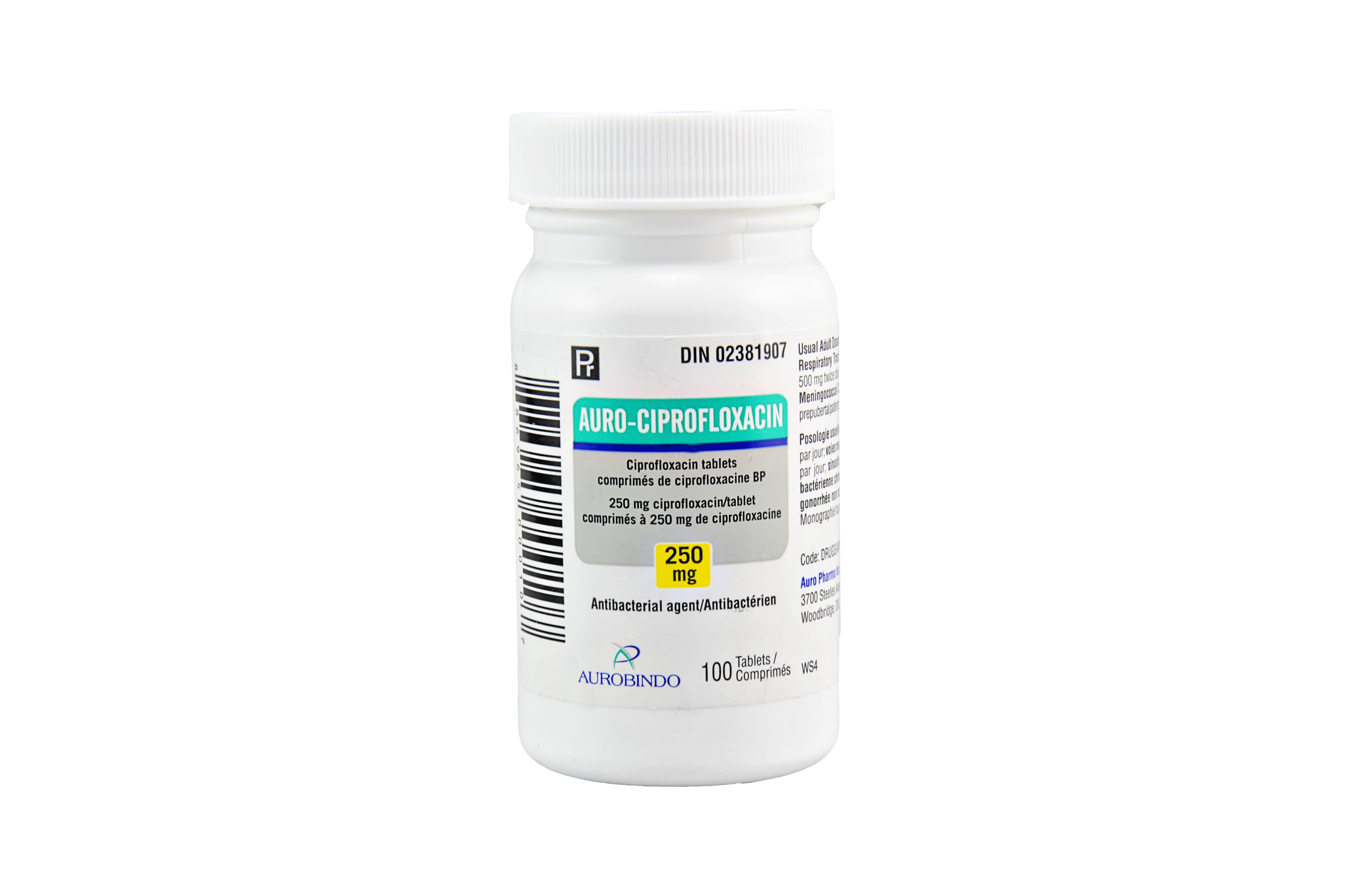 Auro Ciprofloxacin 500mg L54