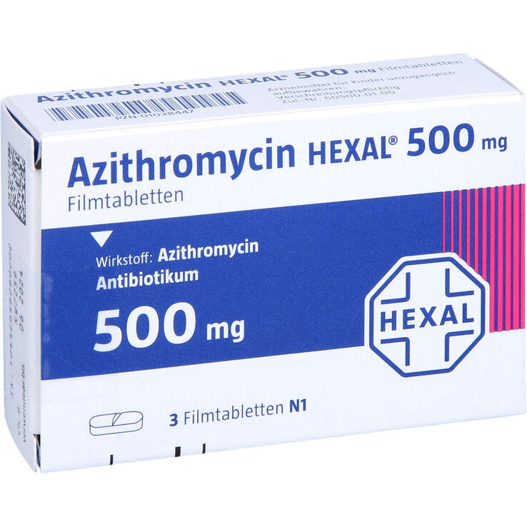Azithromycin 500 mg ratiopharm