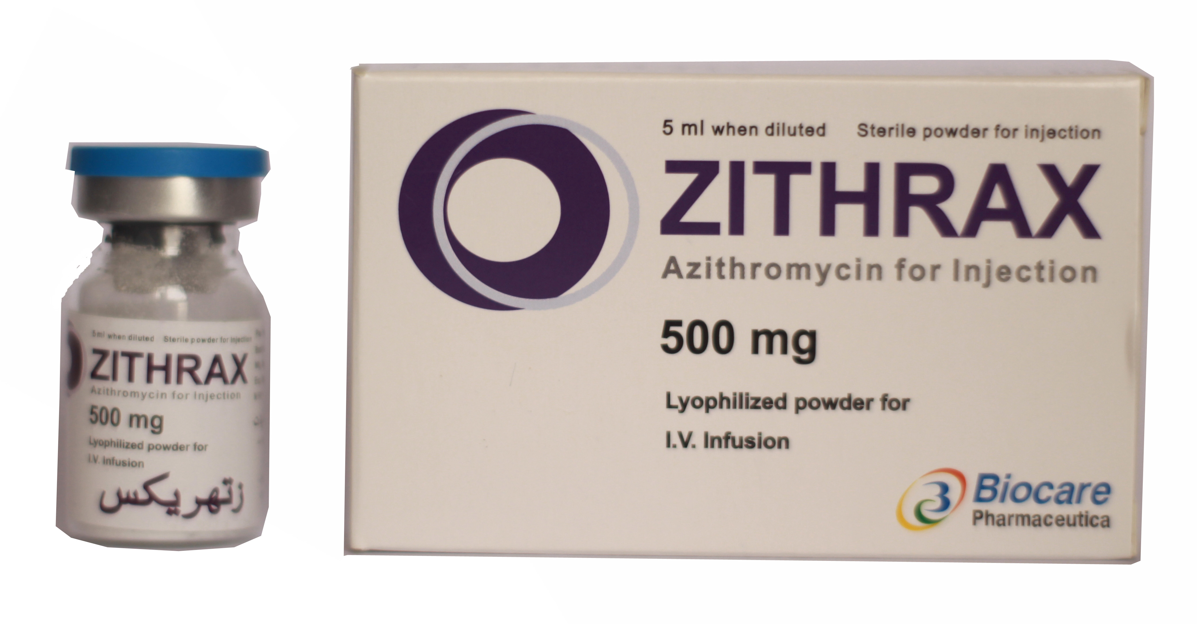 Azithromycin 500mg iv