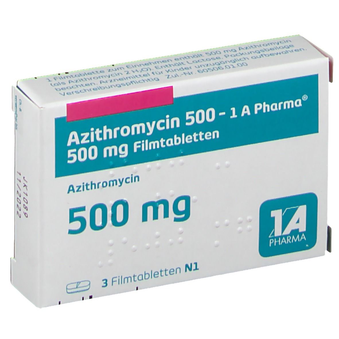 Azithromycin 500mg X 4