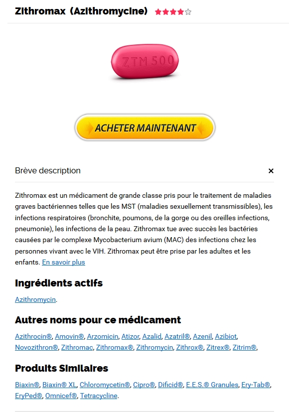 Azithromycin Acheter Sans Ordonnance