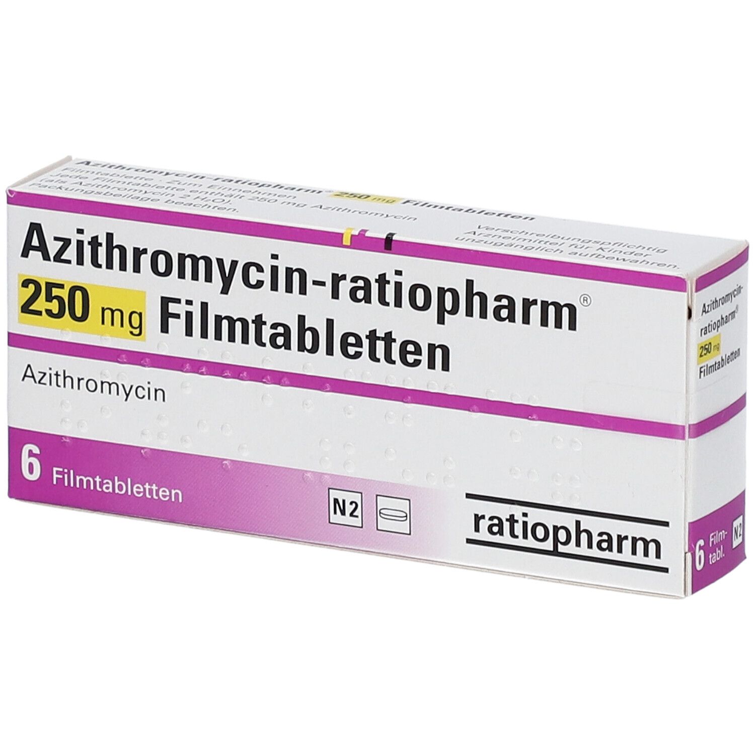 Azithromycin usp 250 mg