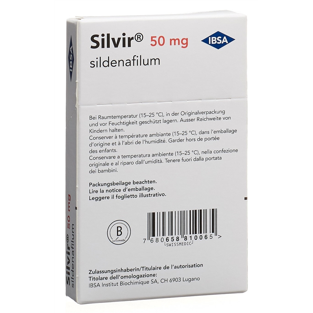 Silvitra 50mg online