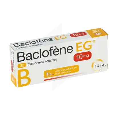 Baclofène 25mg