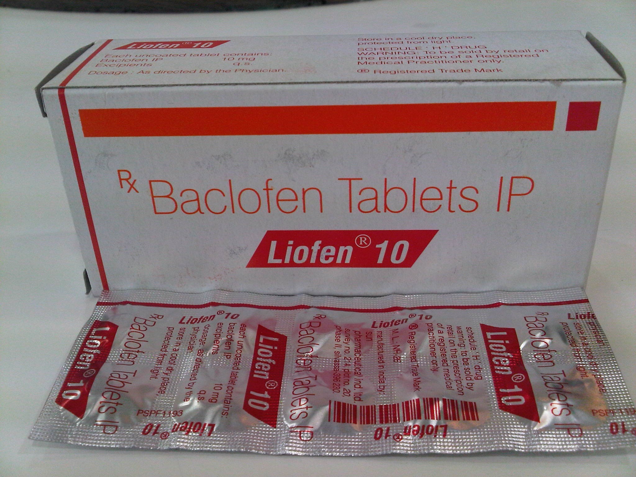 baclofène générique