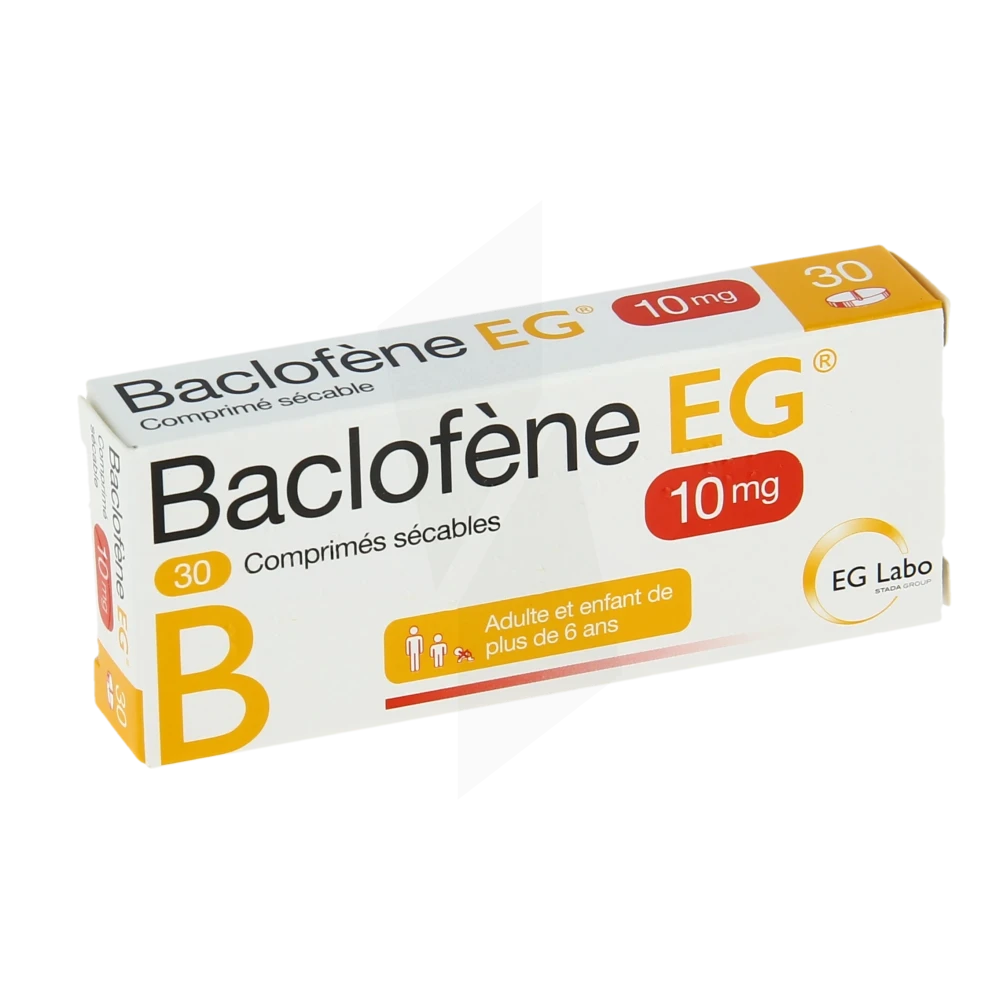 baclofène sans ordonnance prix