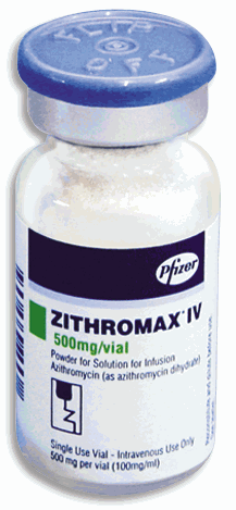 Azithromycin 500 mg vial