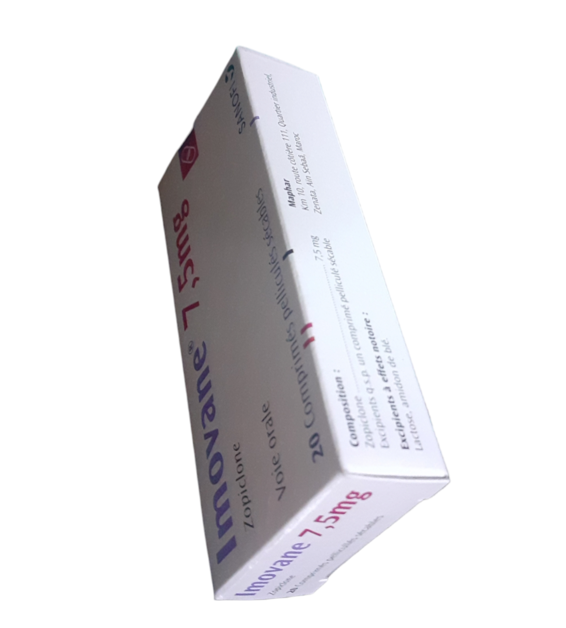 Prix imovane 7 5mg