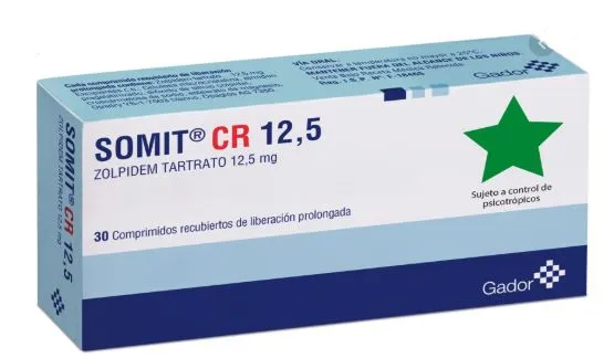 Tartrato De Zolpidem 12.5 Mg
