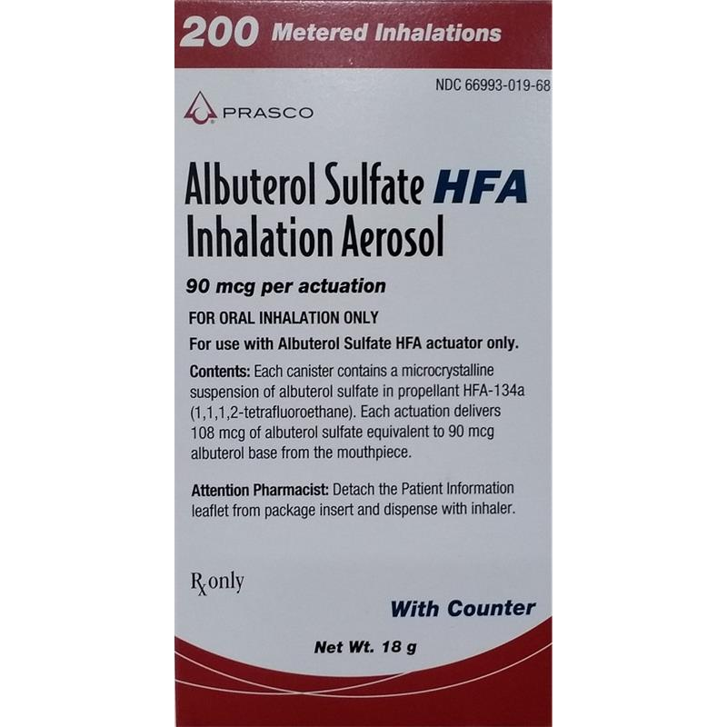 Albuterol Inhaler In France