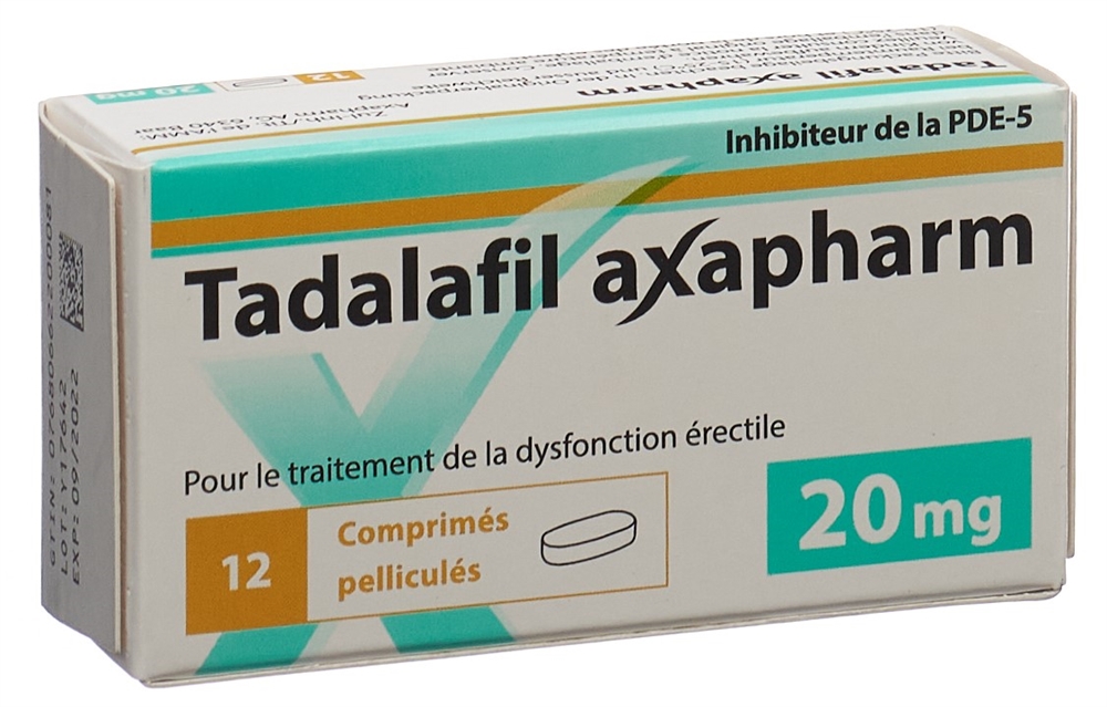 Achat tadalafil 20 mg
