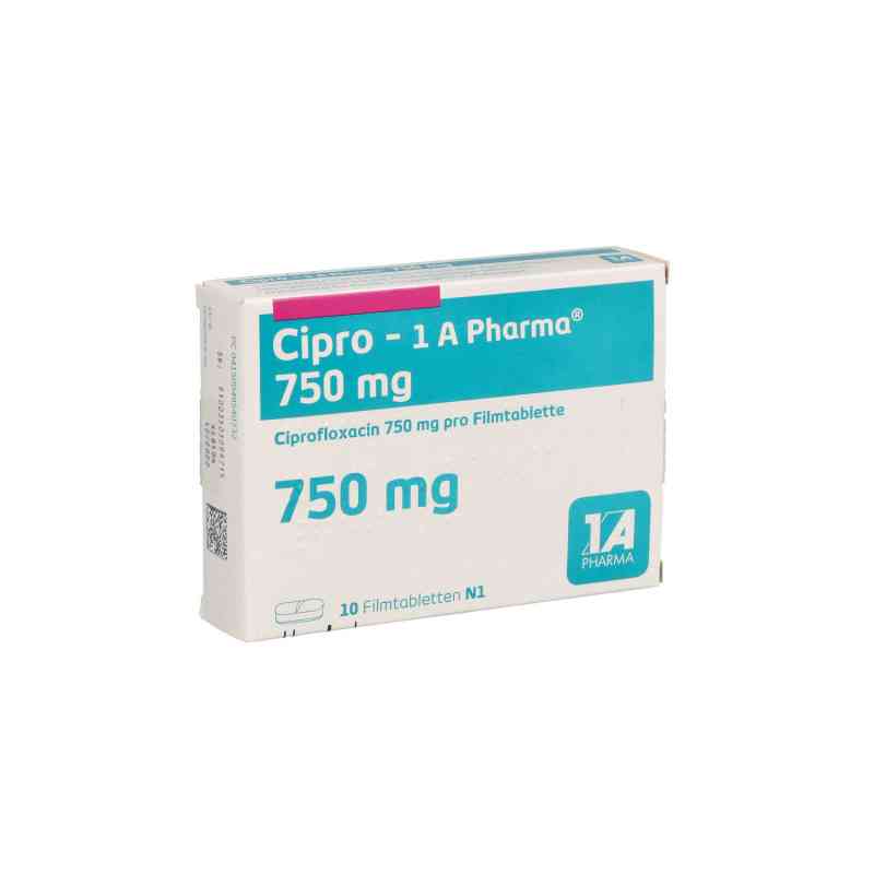 ciprofloxacin 750 mg spc