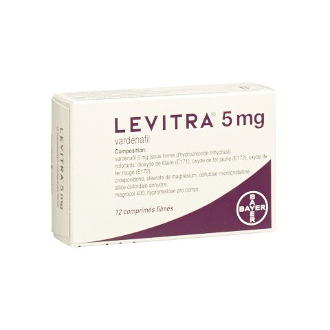 Vardenafil 5 mg prix