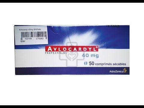 Propranolol 40mg Dorocardyl