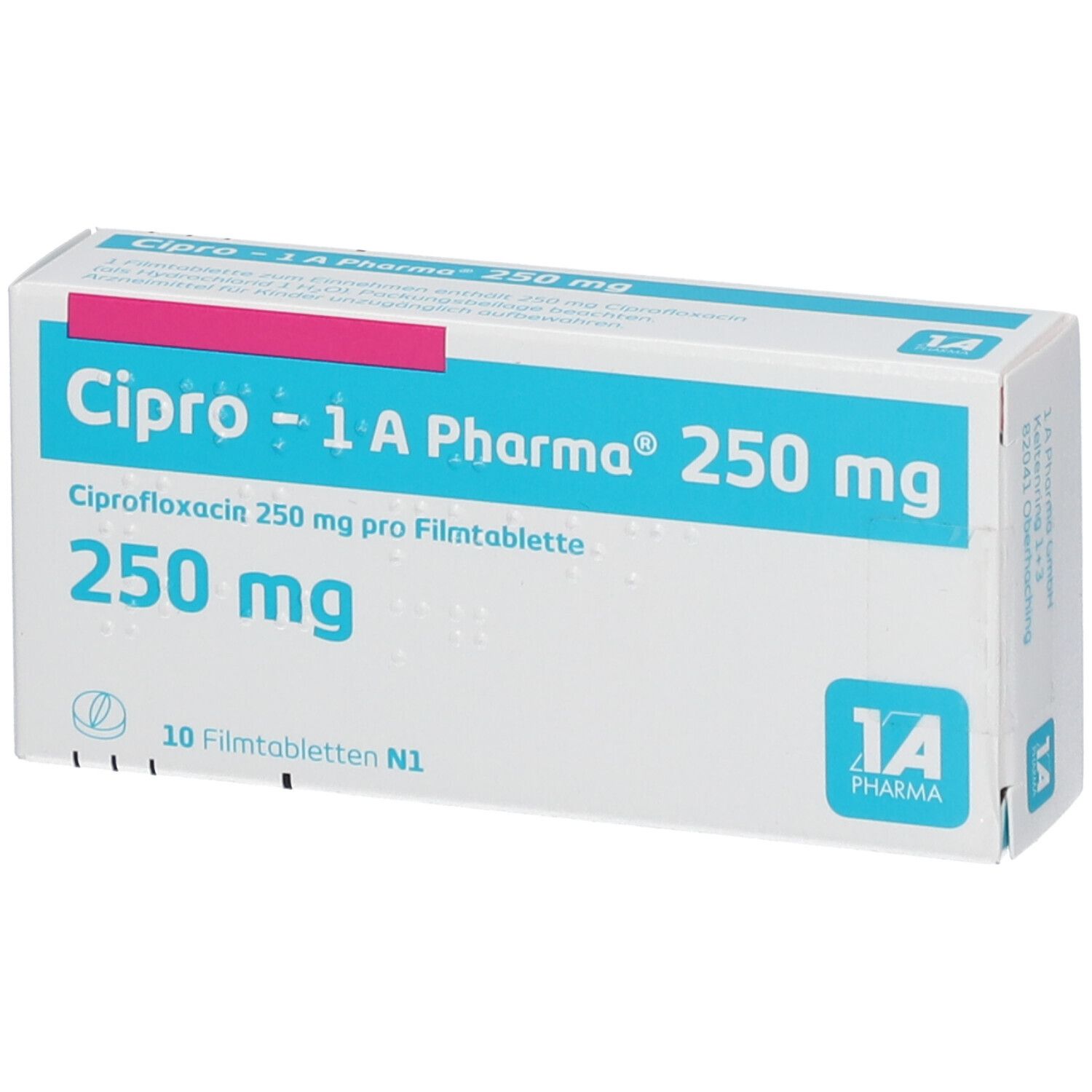 cipro 1a 250 mg