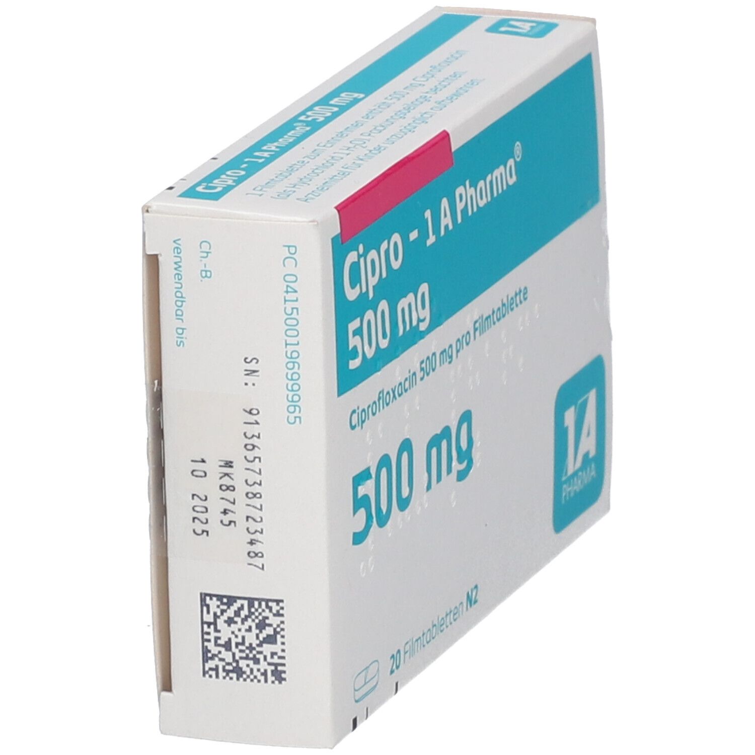 Cipro xr ciprofloxacina 1000 mg