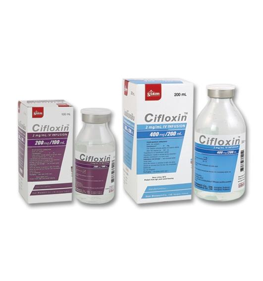 Ciprofloxacin 500 mg iv