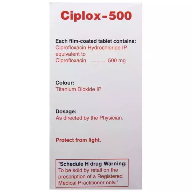 Ciprofloxacin 500 Mg Od