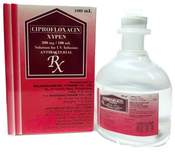 Ciprofloxacin 500mg i.v